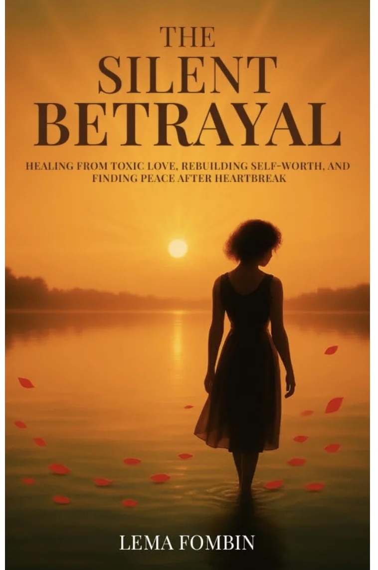 Book cover of The Silent Betrayal by Lema Fombin