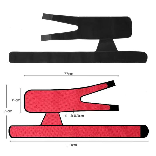 Sports support belt leg guard and padding gear