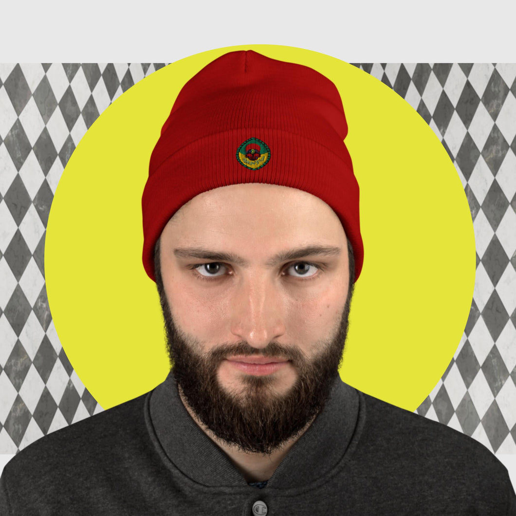 Embroidered Beanie