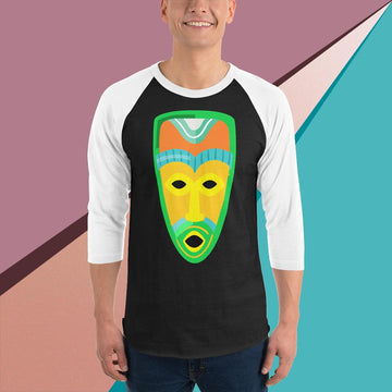 3/4 sleeve raglan shirt